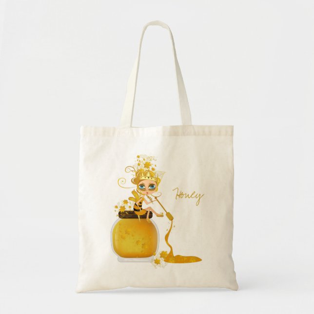 Tote Bag Abeille de miel (Devant)