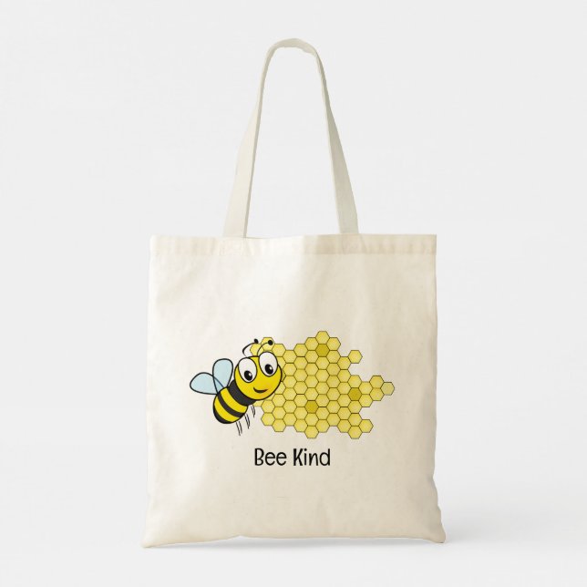 Tote Bag Abeille et peigne (Dos)