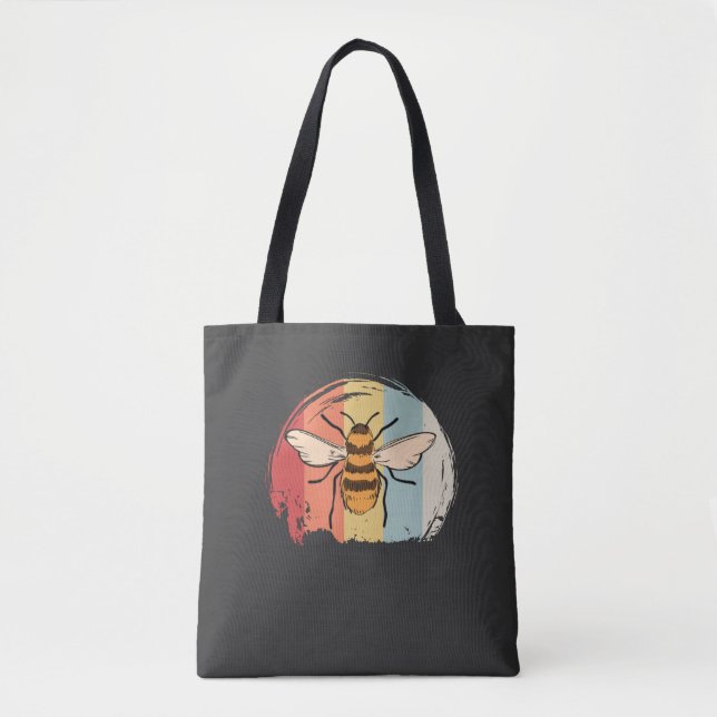 Tote Bag Abeille vintage (Devant)