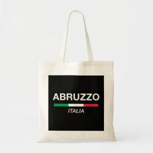Tote Bag Abruzzes Nom italien Famille Réunion Italie Drapea