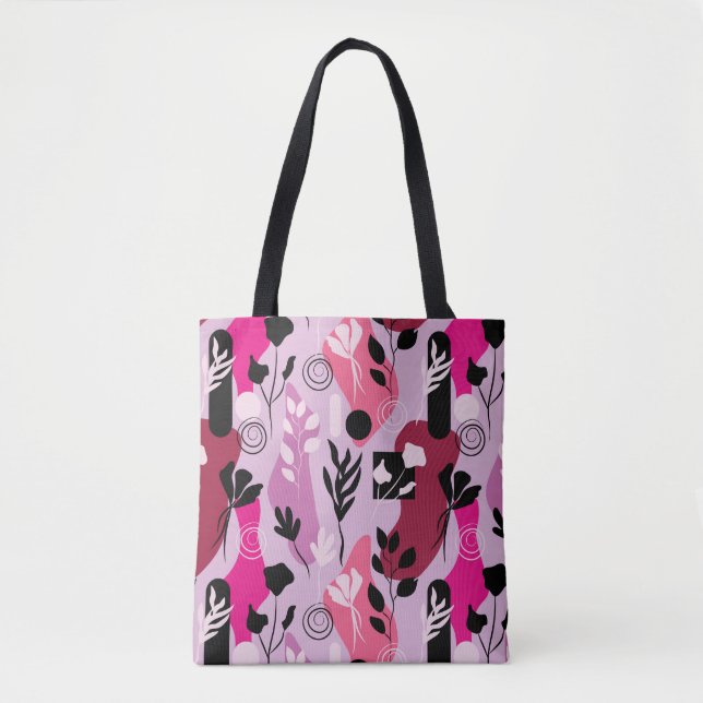 Tote Bag Abstract Botanics (Devant)