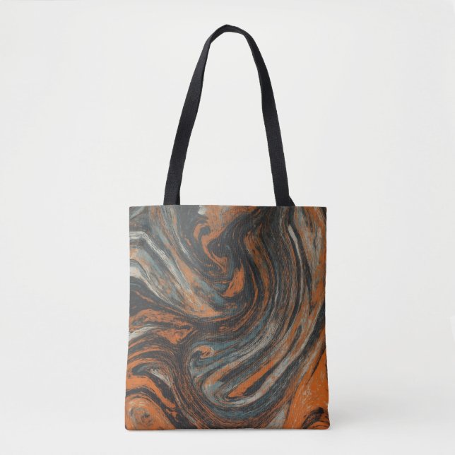 Tote Bag Abstraction Terrestre  (Devant)
