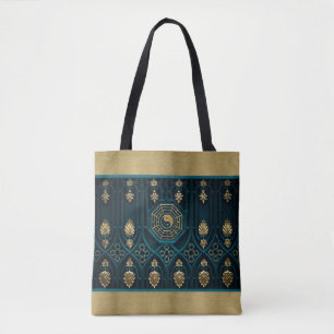Tote Bag Abstrait asiatique