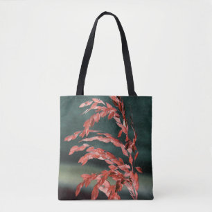 Tote Bag Abstrait d'avoine marine