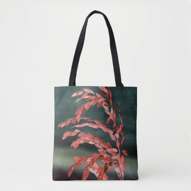 Tote Bag Abstrait d'avoine marine (Devant)