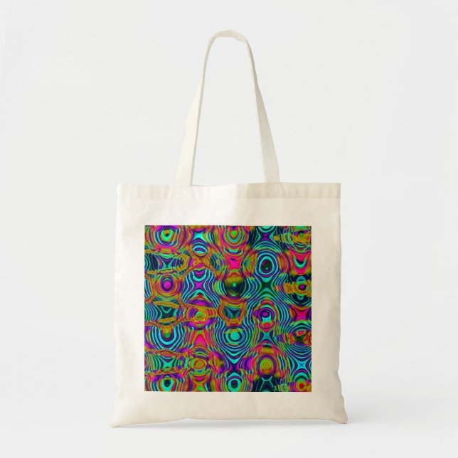 Tote Bag Abstrait fractal 19111a (Devant)