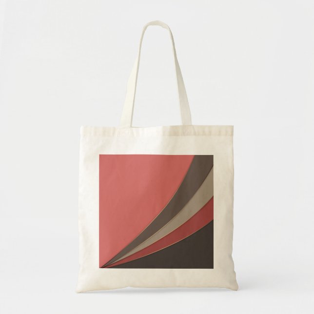 Tote Bag Abstrait imprimé simple géométrique moderne (Devant)