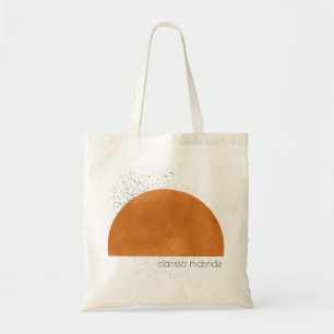 Tote Bag Abstrait Minimaliste Moderne Soleil