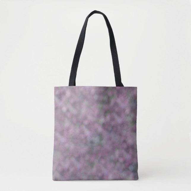Tote Bag Abstrait rose violet rose Cool unique chic (Devant)
