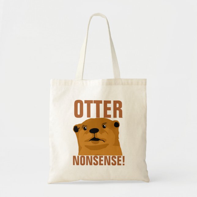 Tote Bag Absurdité de loutre (Devant)
