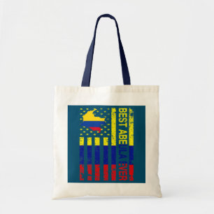 Tote Bag Abuela Colombienne grand-mère Colombie USA Amériqu