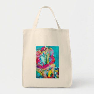 TOTE BAG ACCORDION PLAYER DANS LA NUIT