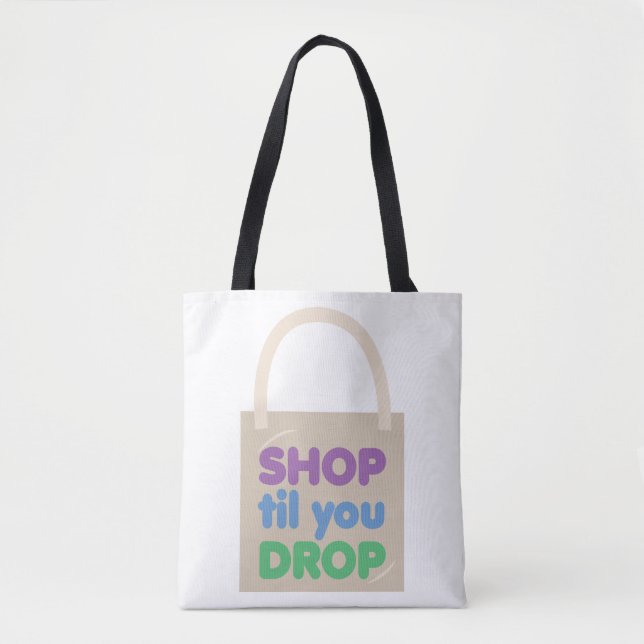 Tote Bag Acheter jusqu'à la baisse (Devant)