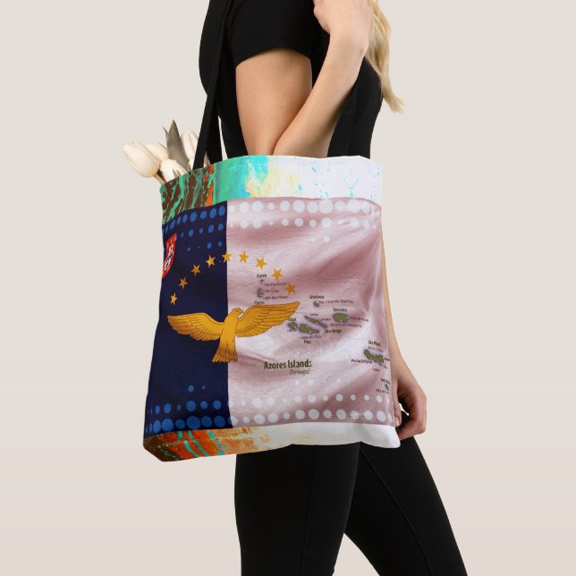 Tote Bag Açores Portugal (De près)