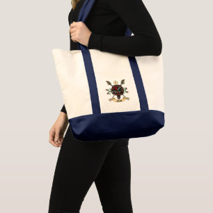 Tote Bag Adam Clan Badge & Tartan Impulse Fourre-tout