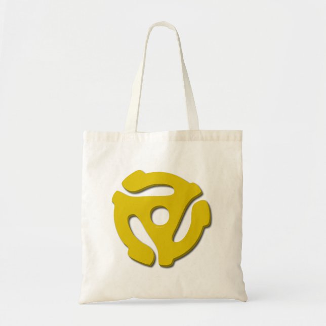 Tote Bag Adaptateur 45 record (Devant)