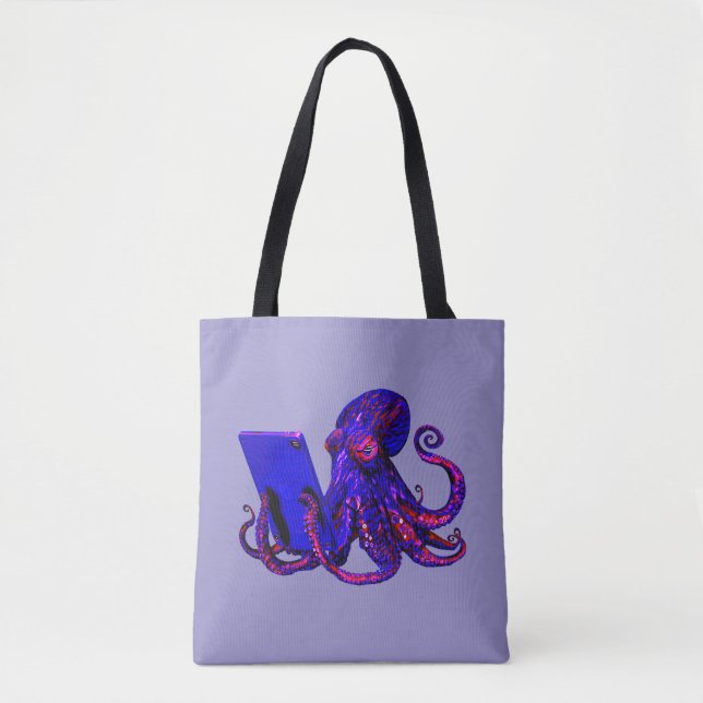 Tote Bag Addiction Internet (Devant)