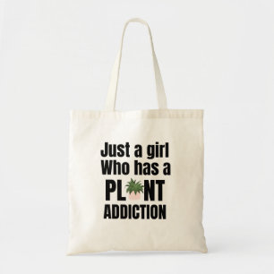 Tote Bag Addiction plante