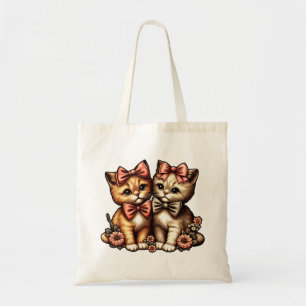 Tote Bag Adorable chatons à poitrine