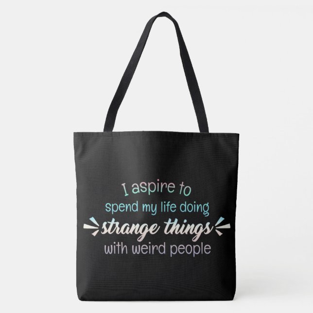 Tote Bag Adorables Drôle Femmes Amis Citations (Devant)