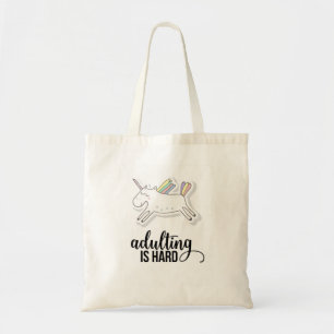 Tote Bag Adulte est dur et drôle