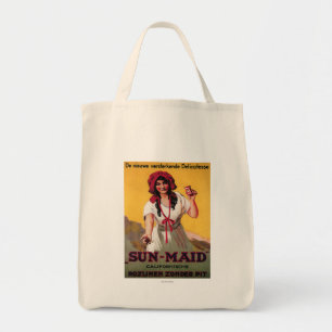 Tote Bag Affiche de raisin sec de la Californie de