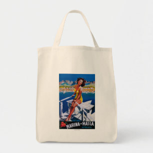 Tote Bag Affiche de voyage de marina de Massa