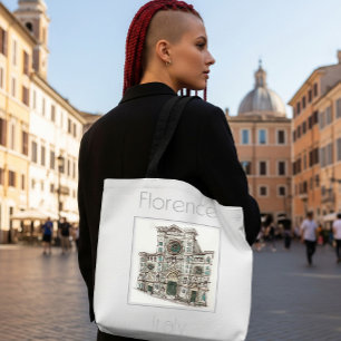 Tote Bag Affiche de voyage pour Florence Italie