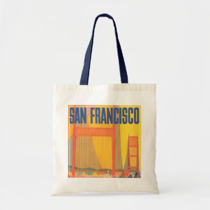 Tote Bag Affiche De Voyage Pour Vol Twa À San Francisco