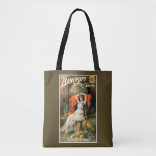 Tote Bag Affiche Magie Vintage, Magicien Frederick Bancroft
