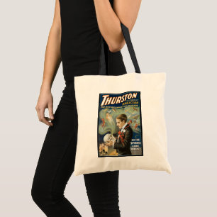 Tote Bag Affiche Magique Vintage, Thurston, Le Grand Magici