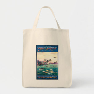 Tote Bag Affiche promotionnelle décommandée d'avion de