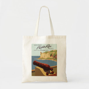 Tote Bag Affiche-voyage vintage-Porto Rico