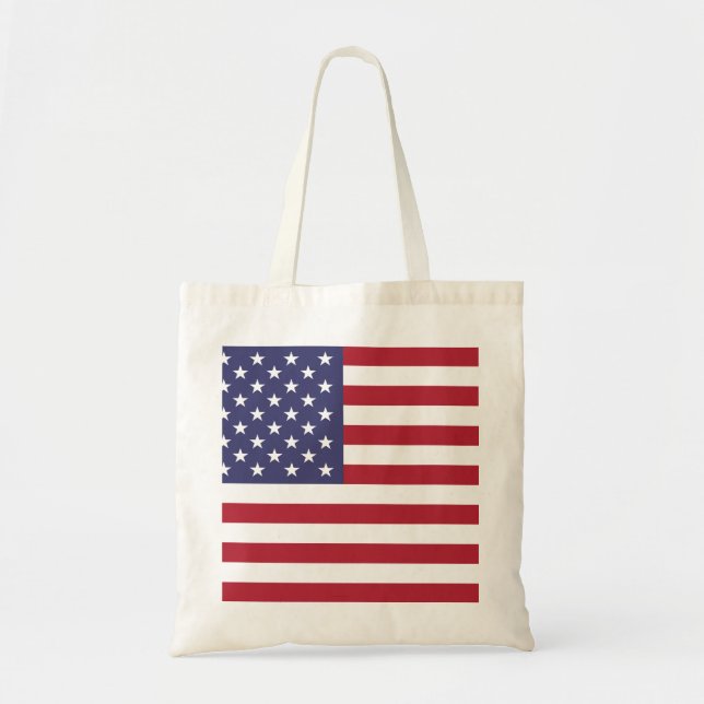 Tote Bag Afficher vos couleurs - États-Unis (Devant)