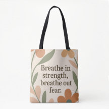 Affirmation de grossesse Breathe In Strength Bohèm