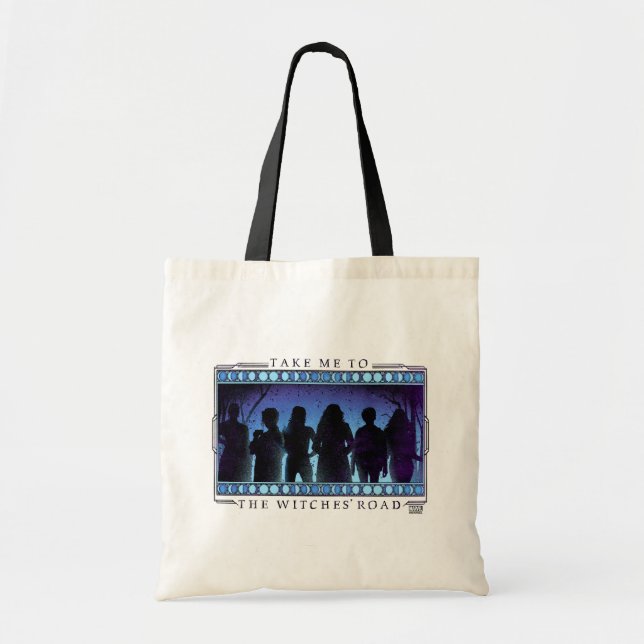 Tote Bag Agatha | Emmenez-Moi Sur La Route Des Sorcières (Devant)
