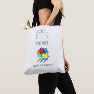 Tote Bag Agent immobilier personnalisé