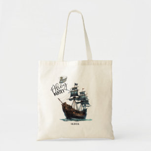 Tote Bag Ahoy Matey ! Naissance du navire pirate noir