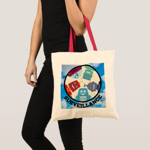 Tote Bag AI (Intelligence Artificielle) - Surveillance