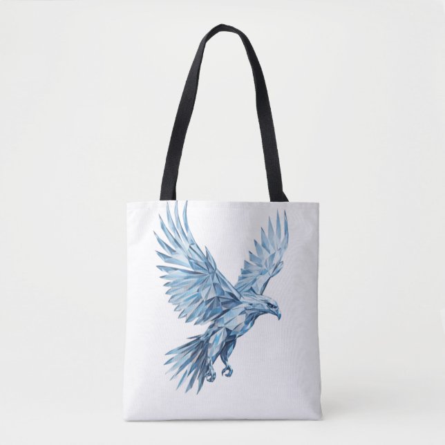 Tote Bag Aigle de cristal : amorcer la transformation (Devant)