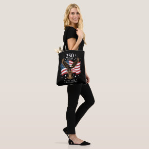 Tote Bag Aigle et Drapeau 250 Ans d'Amérique 1776-2026