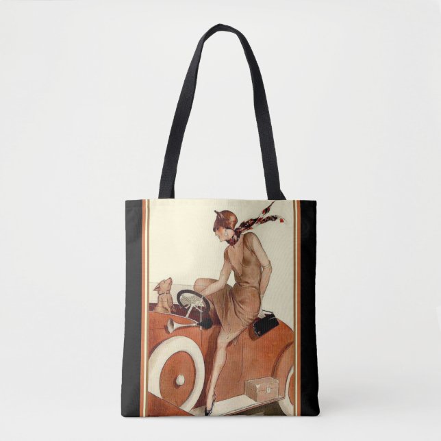 Tote Bag Aileron résistant Fourre-tout d'art déco (Devant)
