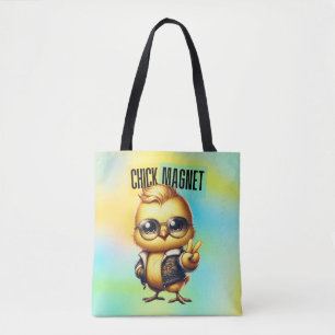 Tote Bag Aimant Poussin Mignon Drôle de Pâques