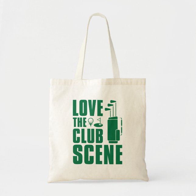 Tote Bag Aimer La Scène Club (Devant)