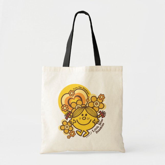 Tote Bag Aimer Le Soleil | Fleurs et couleurs (Devant)