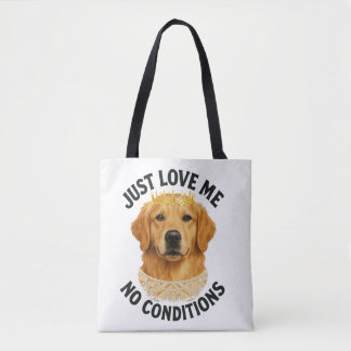 Tote Bag Aimez-moi, c'est tout. Sans conditions