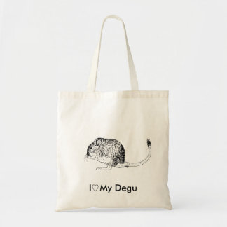 Tote Bag Aimez mon Degu - Fourre-tout