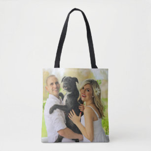Tote Bag Ajouter votre photo personnalisée Fourre-tout doub