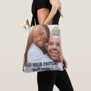 Tote Bag Ajouter votre propre photo personnalisée