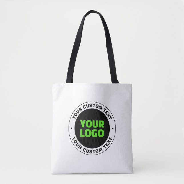 Tote Bag Ajoutez votre propre logo d'entreprise ou votre co (Devant)